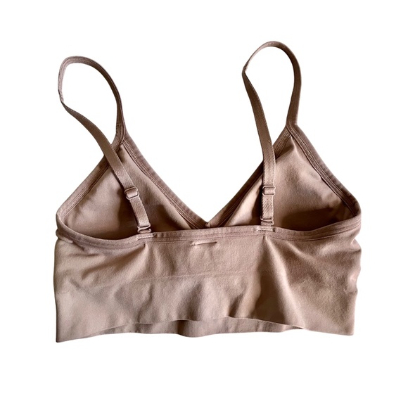 SPANX Like-new! Ecocare Longline Bralette in Cafe Au Lait Size XS - Picture 3 of 6